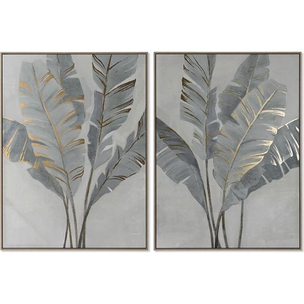 Picture Home Esprit Palme Oro Tropicale 90 X 4 X 120 Cm (2 Pezzi)-image