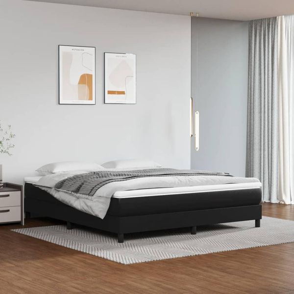 Vidaxl Materasso A Molle Insacchettate Nero 180X200X20 Cm In Pelle Finta - Materasso A Molle Insacchettate - Materassi A Molle Insacchettate - Materasso - Mobili Da Camera Da Letto-image