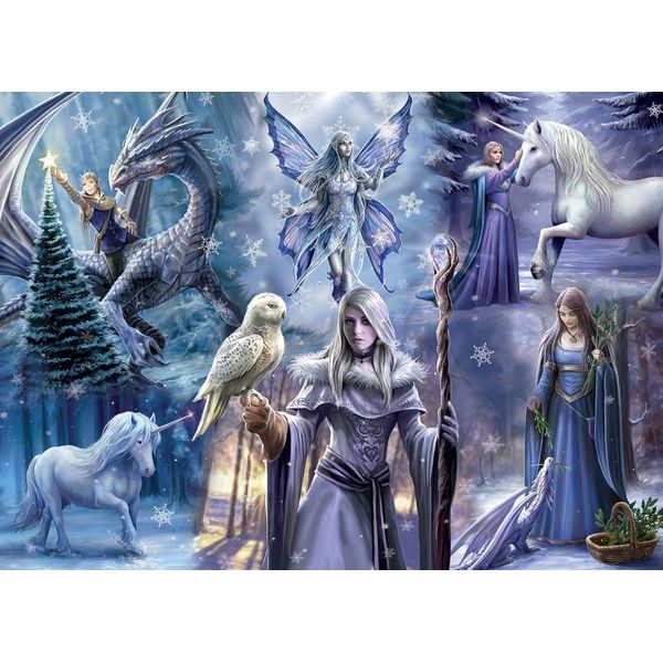 Puzzle 1000 Fantasia Invernale, Anne Stokes-image