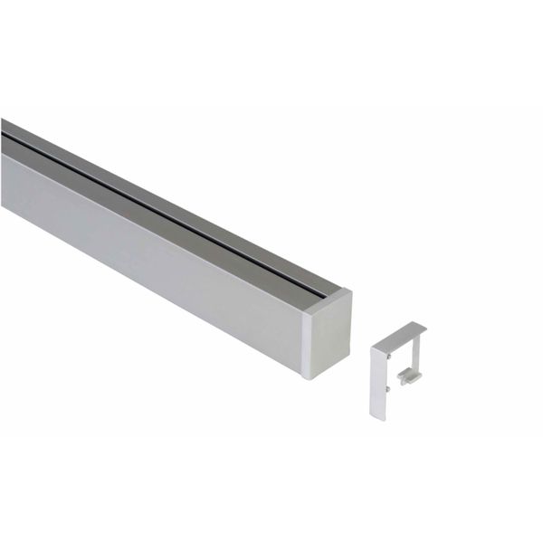 Profilo A Parete KesseböHmer Linero Mosaiq - Grigio Titanio Lunghezza 600 Mm-image