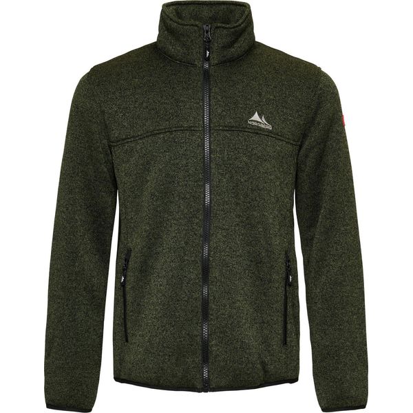 Gilet In Pile Nordberg Fred - Verde Screziato - Taglia L-image
