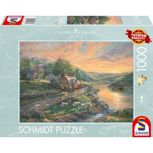 Schmidt Spiele L'alba Nella Valle Di Smeraldo 1000T 0 0 Pz-image