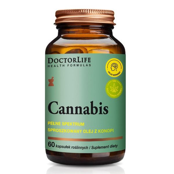 Doctor Life Cannabis 450Mg, 60 Capsule-image