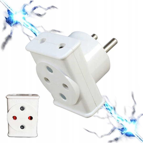 Quadro Di Distribuzione Triplo Per Ladri Di Elettricità 3X2P-image