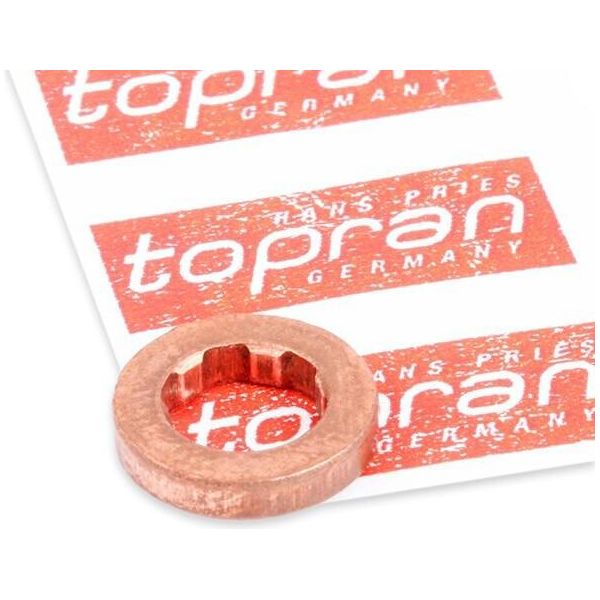 Topran 117 913 - Oe 03L 130 519 Dichtring, Einspritzventil FüR A3 (8P), A1 (8X), Toledo Iv (KG3), Leon (1P1), Ibiza (6J, 6P), Altea (5P), Yeti (5L), Superb Ii (3T), Roomster (5J), Rapid (Nh), Octavia Ii (1Z), Fabia Ii (54), Touran (1T), Polo (6C, 6R), Passat (365, 362), Passat (3C), Jetta Iv, Jetta Iii (1K2), Golf Vi, Golf Plus (5M), Caddy Iv (Sa), Caddy Iii (2C, 2K), Maggiolino (5C)-image