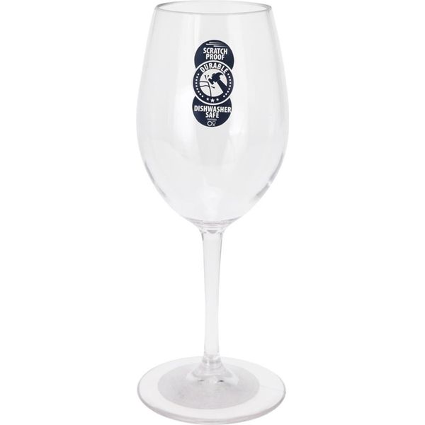 Bicchiere Da Vino In Plastica 330Ml Ø8,2X21Cm-image