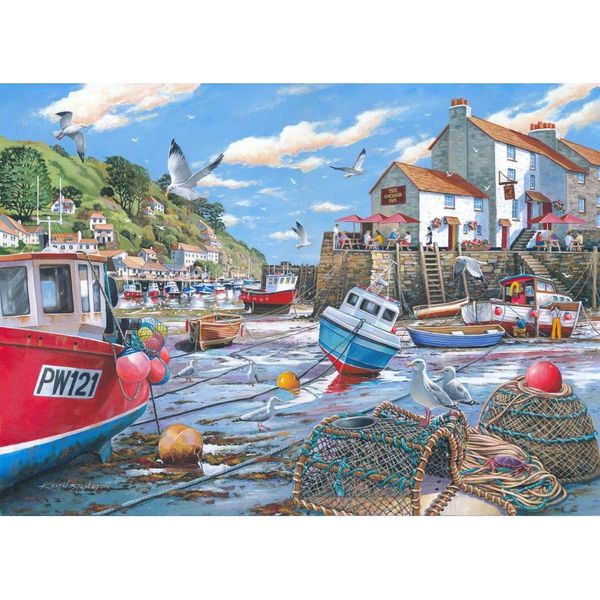 House Of Puzzles Puzzle Low Tide 1000 Pezzi - Puzzle Adulti-image