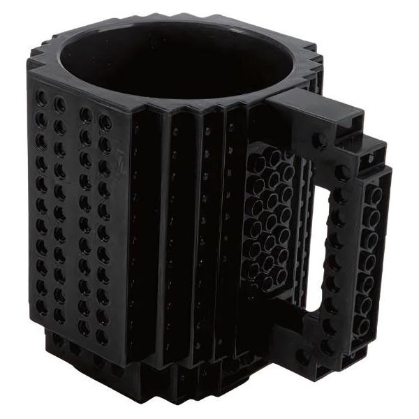 Tazza Per Dadi Creativa Da 350 Ml Nera Ideale Per I Fan Dei Dadi-image