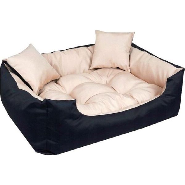Letto Per Cani Ecco 100X75 Cm Impermeabile Beige-image
