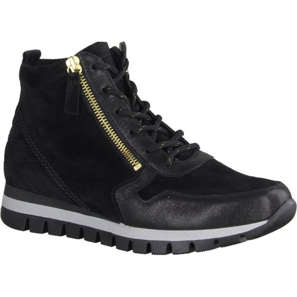 Gabor Comfort 56455-87 Stivali Da Donna, Pelle, Nero, Fodera Calda, Plantare Estraibile - Stivali / Stivaletti Da Donna, Nero, Pelle (Dreamvelour/Glamour)-image