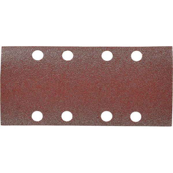 Carta Vetrata Makita 80 X 166 Mm, K80, 10 Pz. 80 X 166 Mm - K80 - 10 Pz. - 8 Fori-image