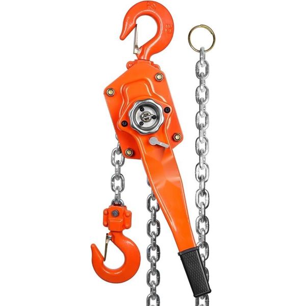 Paranco A Cricchetto In Acciaio Capacità 3T, Paranco A Puleggia Altezza Di Sollevamento 2,8M, Paranco A Leva Ф10X30Mm, Paranco A Catena Dimensione Catena Di Sollevamento 320N Forza Di Trazione, Freno A Doppio Nottolino Durevole, Paranco A Catena A Cricchetto-image