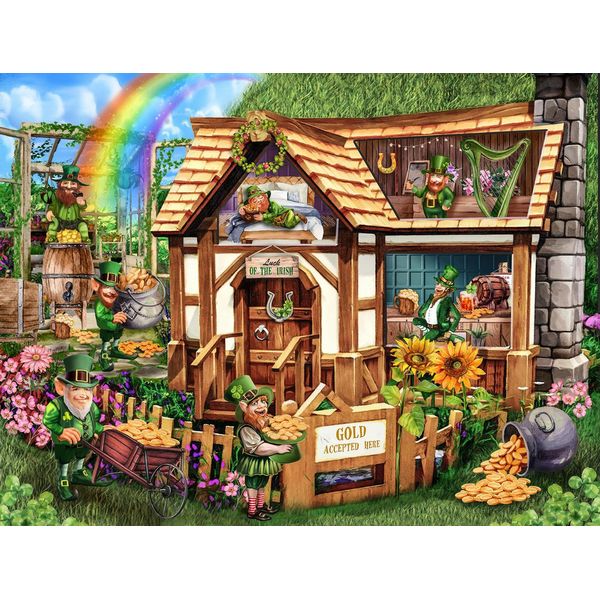 Sunsout Puzzle Xxl - Casa Leprachaun - 300 Pezzi-image