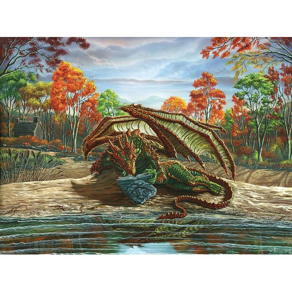 Sunsout Puzzle Herbst Ed Beard Jr - Autunno In Riva Al Mare - 1000 Pezzi-image
