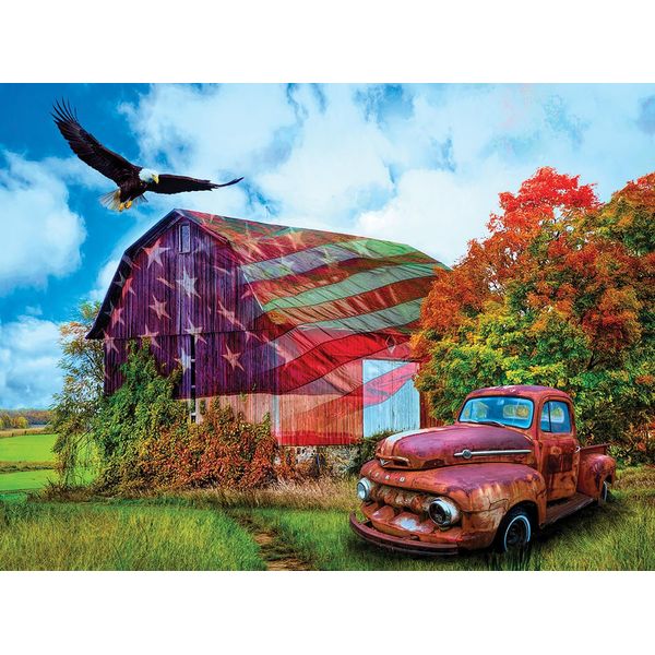 Sunsout Puzzle Patriotic Meadows - 1000 Teile Puzzle-image