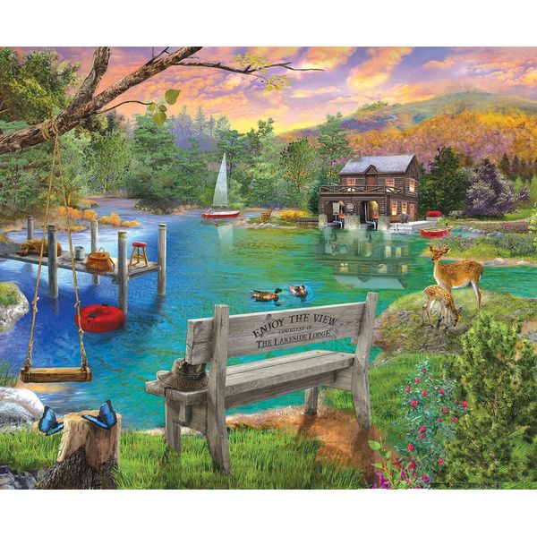 Sunsout Puzzle Enjoy The View - Puzzle Da 1000 Pezzi-image
