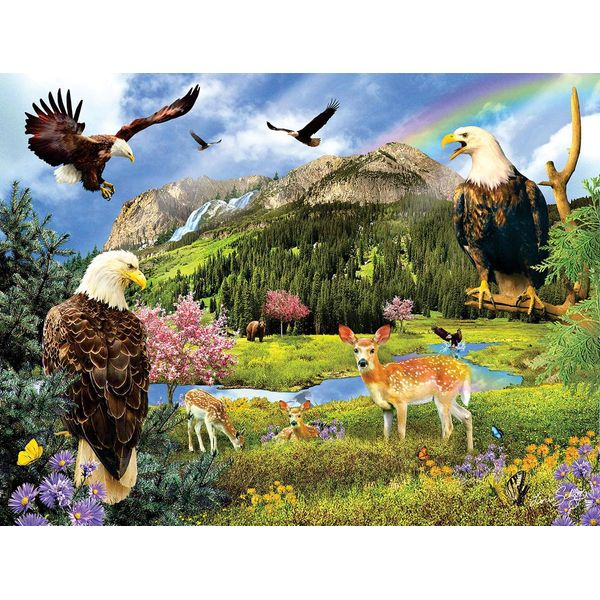 Puzzle Sunsout Eagle Valley 1000 Teile Lori Schory-image