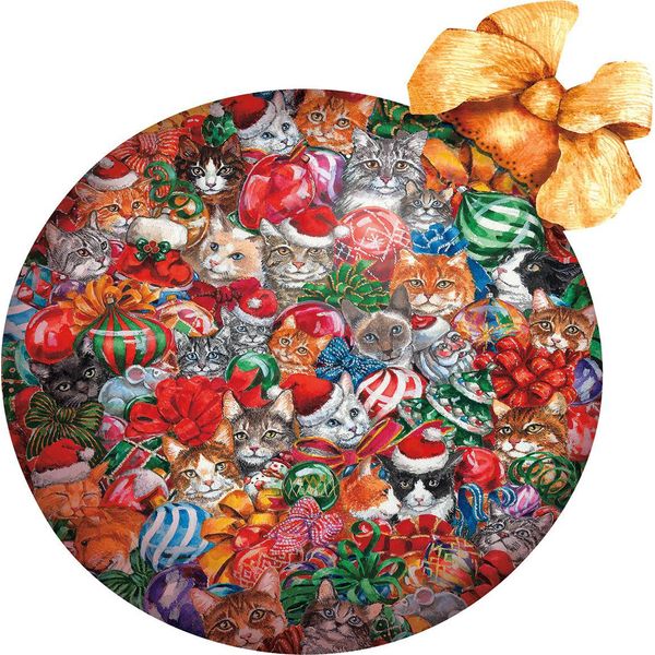 Sunsout Puzzle Gatti Ornamento Di Natale - Puzzle Da 750 Pezzi-image
