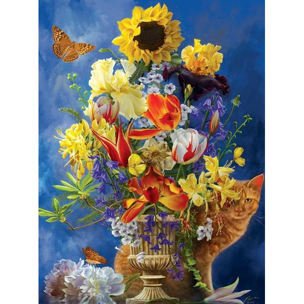 Sunsout Puzzle Nene Thomas - Giardino D'oro - Puzzle Da 1000 Pezzi-image