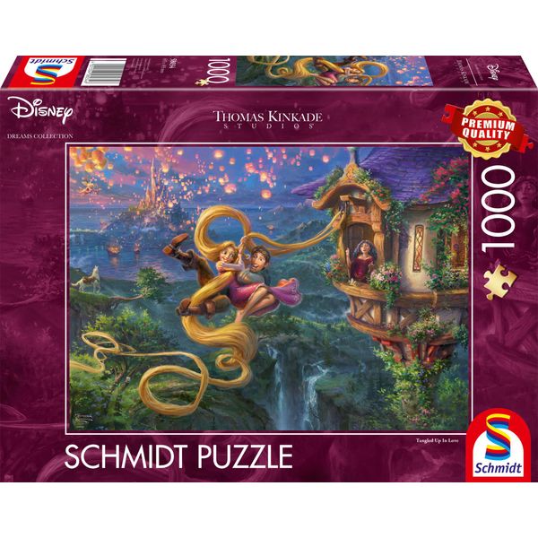 Schmidt Spielepoliuretano1000T Disney Dreams Collection - Rapunzel Tangled Up In Love 0 0 Stk-image