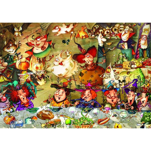 Grafika Puzzle FrançOis Ruyer - Streghe - Puzzle Da 1000 Pezzi-image