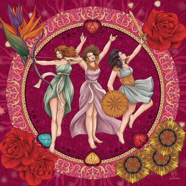Grafika Puzzle Astrologia Segni Di Fuoco - Puzzle Da 1000 Pezzi-image