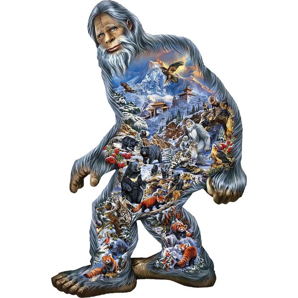 Sunsout Puzzle Yeti - 850 Pezzi Fantasia Animali Paesaggio-image