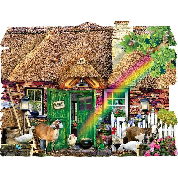 Sunsout Puzzle Irish Cottage 1000 Teile - Lori Schory Jigsaw-image