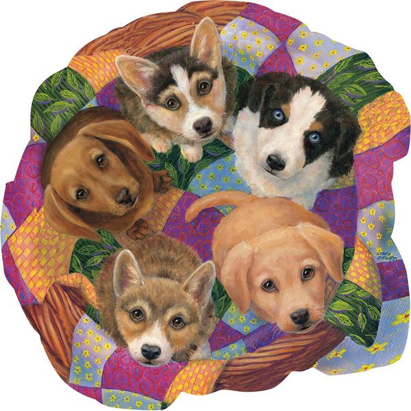 Sunsout Puzzle Cuccioli - 750 Pezzi Animali-image