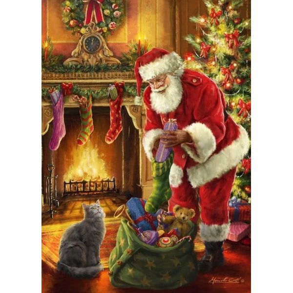 Bluebird Puzzle Il Puzzle Di Natale Di Babbo Natale è Arrivato - 500 Pezzi-image