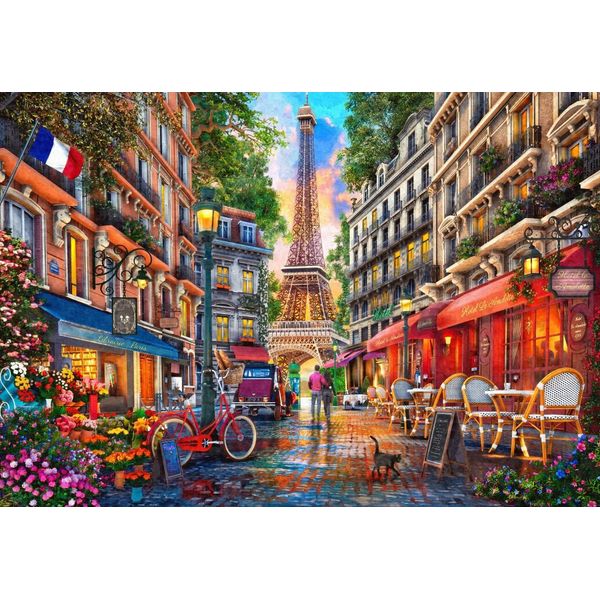 Puzzle Bluebird Paris Street - 1000 Pezzi Per Adulti-image