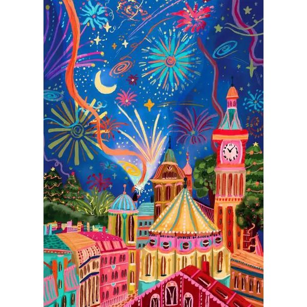 Puzzle Di Pezzi E Pace Magia Dei Fuochi D'artificio - Puzzle Da 500 Pezzi-image