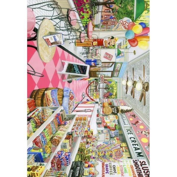 Puzzle Bluebird Puzzlepiel Il Negozio Di Dolci - 1000 Teile Puzzle-image