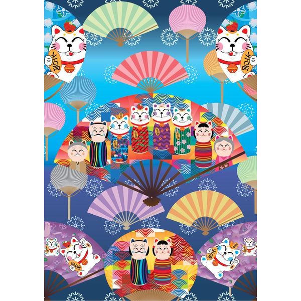 Yazz Puzzle Kokeshi World - 1000 Pezzi Puzzle Giocattolo-image