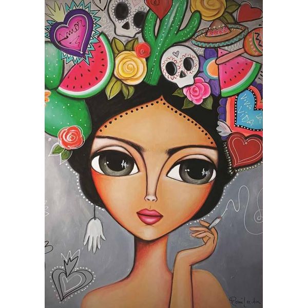 Magnolia Puzzle Frida - Opera D'arte In 1000 Pezzi-image