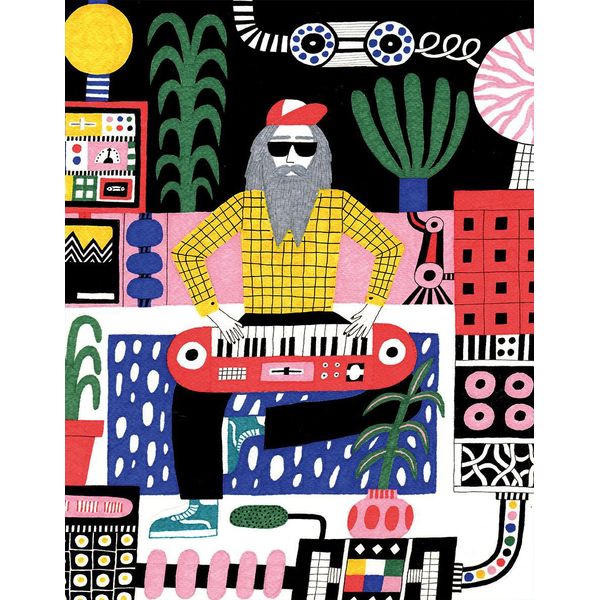 Puzzle Pieces & Peace - Il Musicista Barbuto Puzzle Da 500 Pezzi-image