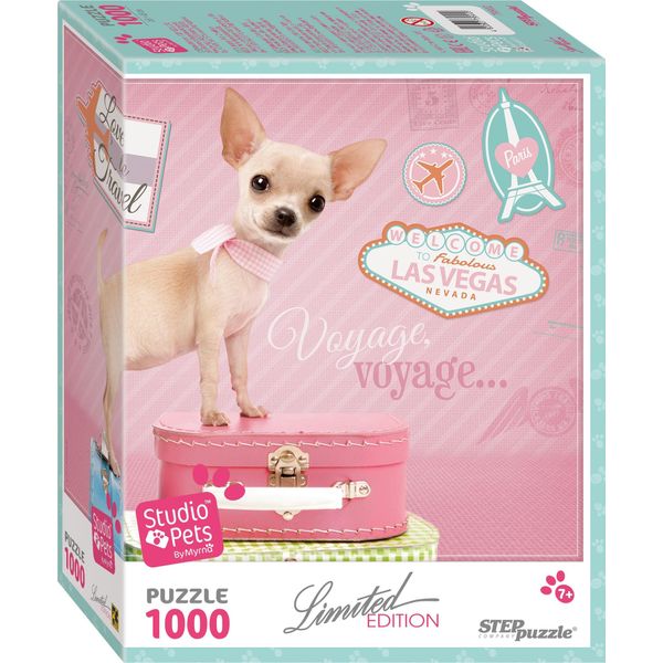 Step Puzzle Studio Pets - Puzzle Di Animali Per Bambini Da 1000 Pezzi-image