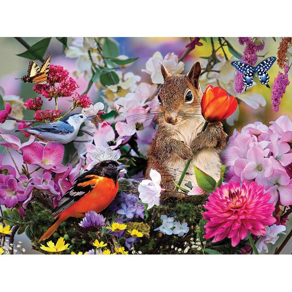 Sunsout Puzzle Nido Di Fiori - 1000 Teile Puzzle Blumen-image