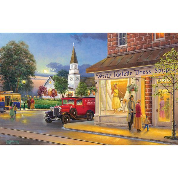 Sunsout Puzzle Verity Dress Shop - 550 Teile Jigsaw Puzzle-image