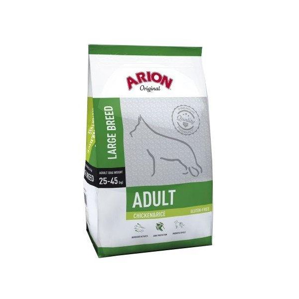 Arion Adult Large Chicken & Rice, Adult, Large (Da 26 A 44 Kg), Pollo, Riso, 12 Kg-image
