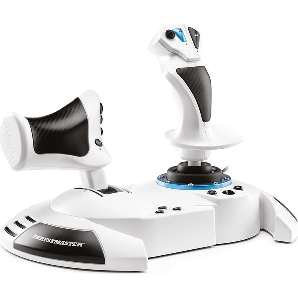 Thrustmaster T.Flight Hotas One Microsoft Flight Simulator Edition Nero, Bianco Joystick Usb + Leva Di Controllo Motore Pc, Xbox One, Xbox One S, Xbox One X-image