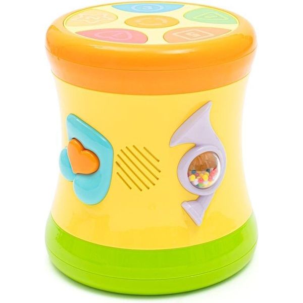 Tamburo Dinamico Reversibile Baby Mix Giallo-image