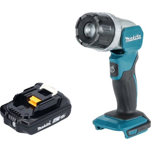 Makita Dml 808 A1 Lampada Portatile A Batteria 14,4 / 18 V 190 Lm Led + 1X Batteria Ricaricabile 2,0 Ah - Senza Caricabatterie-image