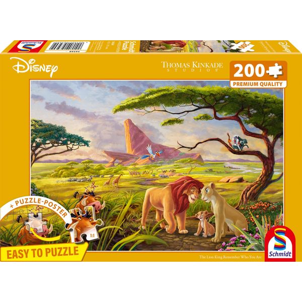 Schmidt Spiele Pu200T.Kinkade Disney, Re Leone Lion King-image
