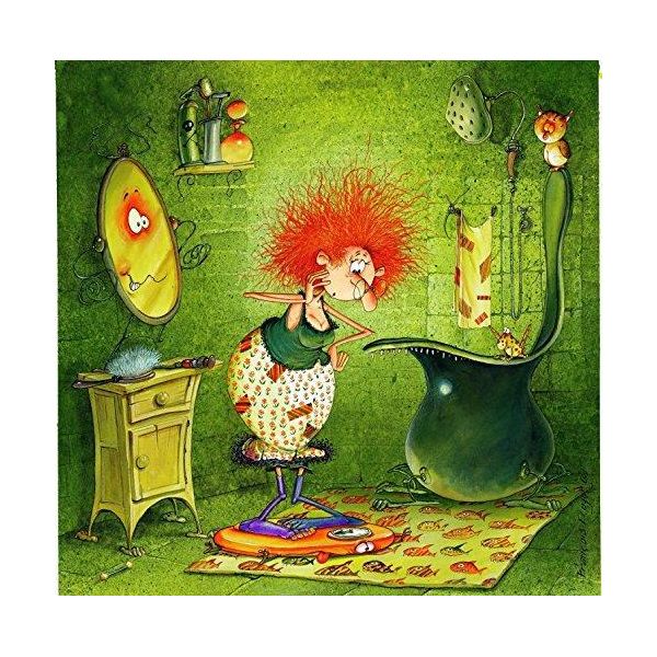 Grafika Puzzle FrançOis Ruyer La Strega Puzzle Da 1000 Pezzi Gioco-image