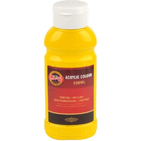 Koh Acrylfarbe 500 Ml Flasche Giallo Scuro-image