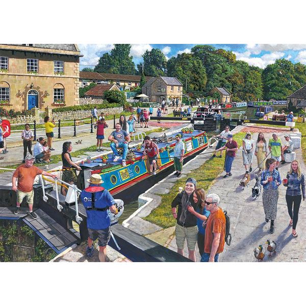 Gibsons Wiltshire Waterways - 1.000 Pezzi-image