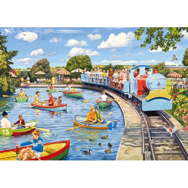 Puzzle Di Gibsons Il Lago Navigabile - Puzzle Da 1000 Pezzi-image