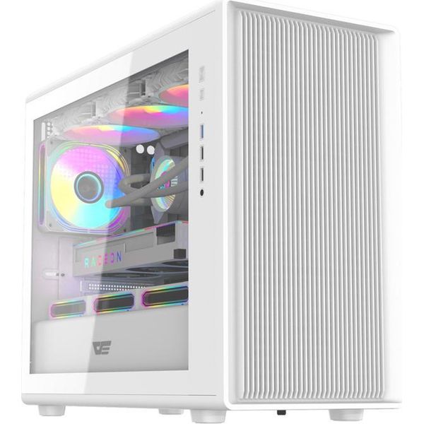 Darkflash Darkflash DB460M Computer Case (White)-image
