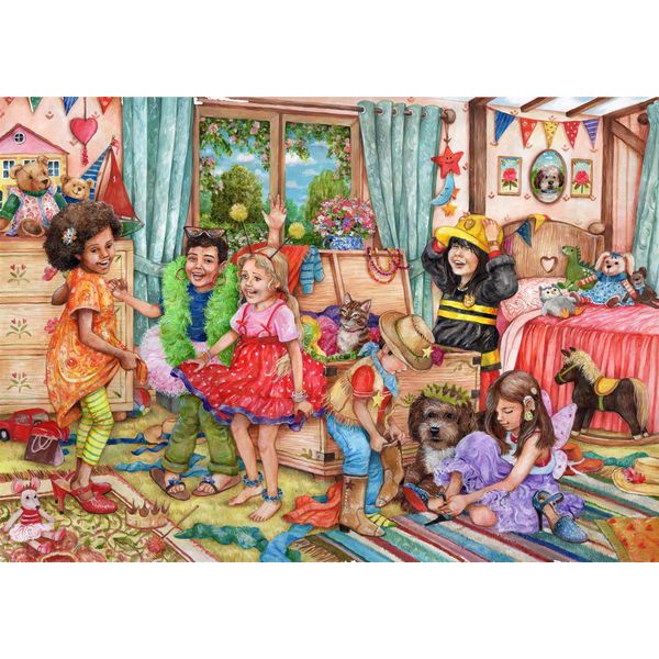 Gibsons Puzzle Fancy Dress Fun - 500 Pezzi - Puzzle Colorato Per Bambini-image